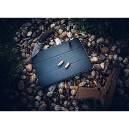 Tactical Book Tri Fold Pouzdro pro Samsung X710/X716 Galaxy Tab S9 Black, 57983117892