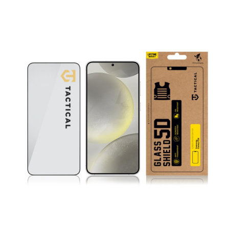 Tactical Glass Shield 5D sklo pro Samsung Galaxy S24 Black, 57983118584