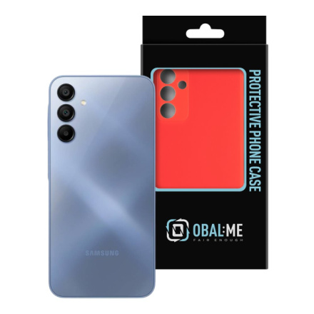 OBAL:ME Matte TPU Kryt pro Samsung Galaxy A15 4G/5G Red, 57983118979