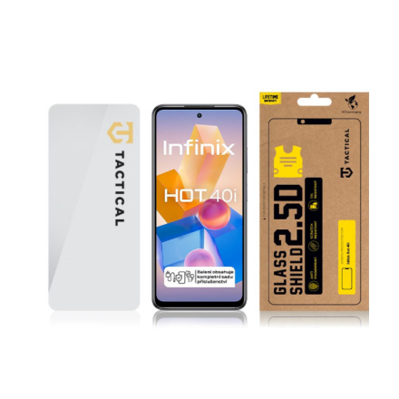 Tactical Glass Shield 2.5D sklo pro Infinix Hot 40i Clear, 57983119879