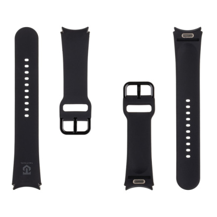 Tactical 851 Silikonový Řemínek Quick Release pro Samsung Galaxy Watch 6 44mm Black, 57983119986