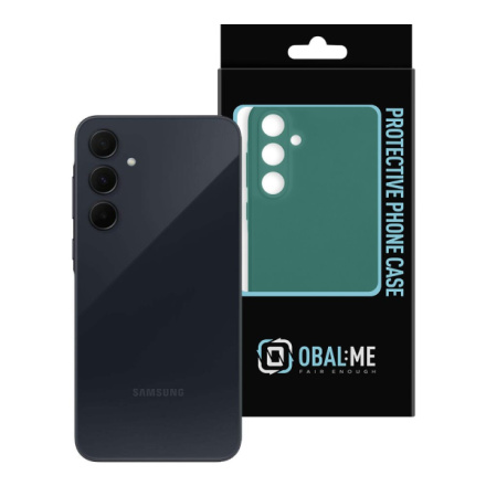 OBAL:ME Matte TPU Kryt pro Samsung Galaxy A35 5G Dark Green, 57983120707