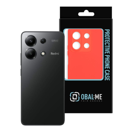 OBAL:ME Matte TPU Kryt pro Xiaomi Redmi Note 13 5G Red, 57983120727