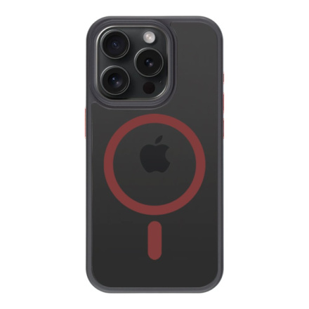 Tactical MagForce Hyperstealth 2.0 Kryt pro iPhone 15 Pro Black/Red, 57983121101