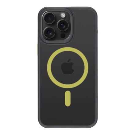Tactical MagForce Hyperstealth 2.0 Kryt pro iPhone 15 Pro Max Black/Yellow, 57983121102