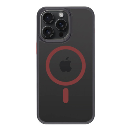 Tactical MagForce Hyperstealth 2.0 Kryt pro iPhone 15 Pro Max Black/Red, 57983121103