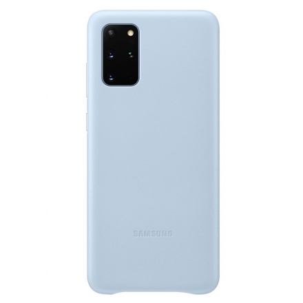 EF-VG985LLE Samsung Kožený Kryt pro Galaxy S20+ Blue, 2450736