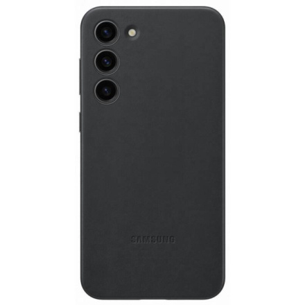 EF-VS916LBE Samsung Kožený Kryt pro Galaxy S23+ Black, EF-VS916LBEGWW