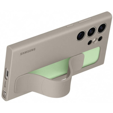 EF-GS928CUE Samsung Standing Grip Kryt pro Galaxy S24 Ultra Taupe, EF-GS928CUEGWW