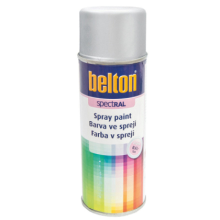 Belton SpectRAL rychleschnoucí barva ve spreji, Ral 9006 bílý hliník - metalíza, 400 ml