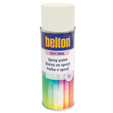 Belton SpectRAL rychleschnoucí barva ve spreji, Ral 9010 bílá lesk, 400 ml