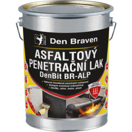 Den Braven DenBit BR-ALP asfaltový penetrační lak, 9 kg