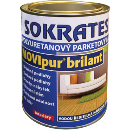 Sokrates Movipur Brilant Polomat parketový lak na podlahy, 2 kg