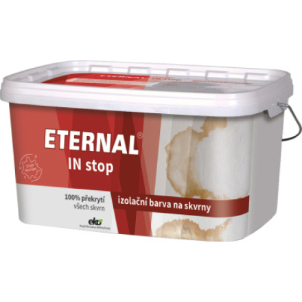 Eternal In Stop malířská izolační barva na skvrny, 5 kg