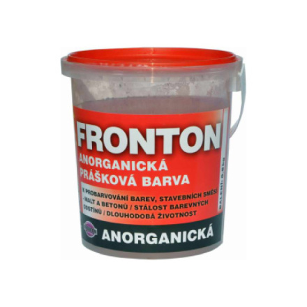 Fronton prášková barva do stavebních směsí malt a betonů, 0271 hněď kaštan, 800 g