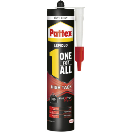 Pattex One For All High Tack univerzální montážní lepidlo bílé, 440 g