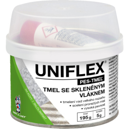 Uniflex PES-TMEL vlákno tmel se skelným vláken, 200 g