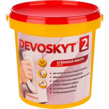 Devoskyt hrubost 2, stěrková hmota do interiéru, 1,8 kg