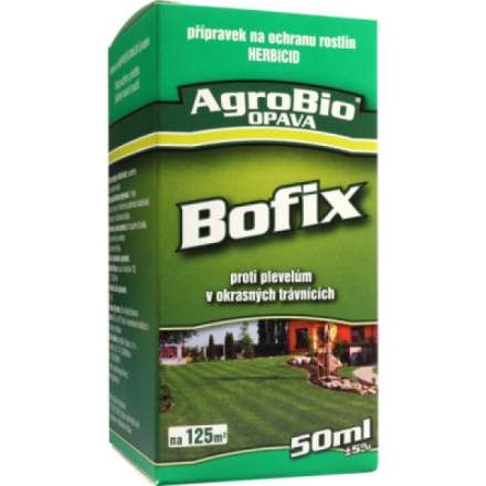 AgroBio Bofix herbicid pro hubení plevelů v trávnících, 50 ml