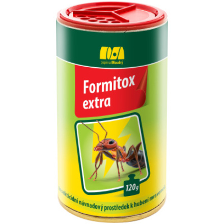 Formitox Extra insekticid k likvidaci mravenců, švábů, rybenek a much, 120 g
