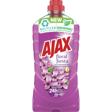 Ajax Floral Fiesta Lilac Breeze, univerzální pro veškeré plochy v domácnosti, vůně šeříku, 1 l