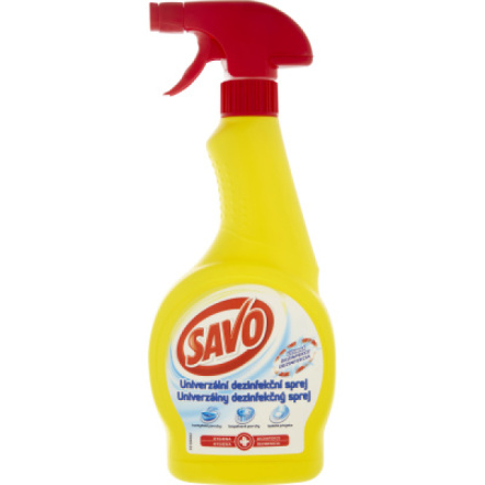 SAVO dezinfekce univerzální, rozprašovač, 500 ml