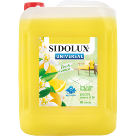 Sidolux Universal Fresh Lemon univerzální čistič na povrchy, 5 l