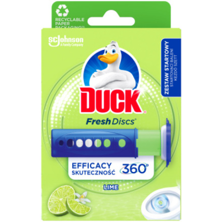 Duck WC blok Fresh Discs Limetka, 36 ml