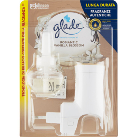 Glade osvěžovač vzduchu Electric Romantic Vanilla Blossom, 1+20 ml