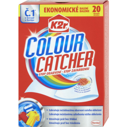 K2R Colour Catcher prací ubrousky 20 ks