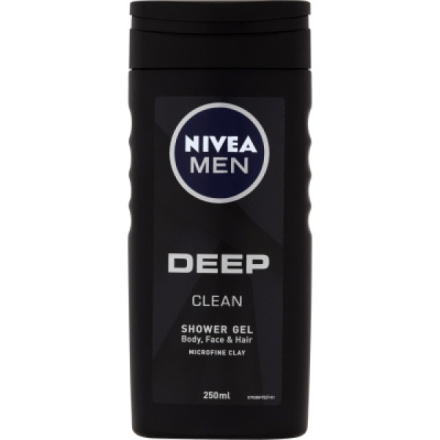 Nivea Men Deep sprchový gel, 250 ml
