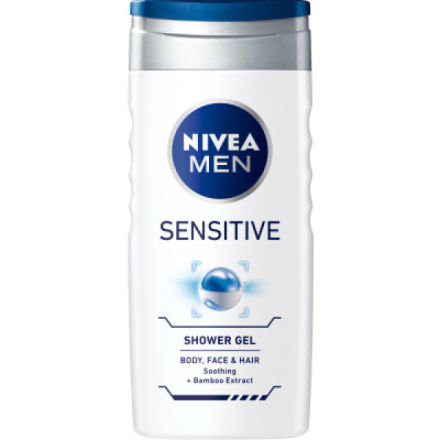 Nivea Men Sensitive sprchový gel, 250 ml