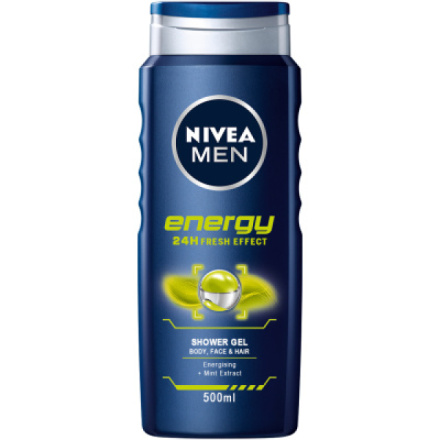 Nivea Men Energy sprchový gel, 500 ml