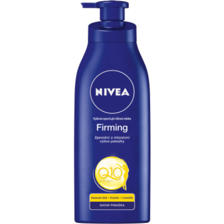 Nivea Body Milk Firming Q10 výživné zpevňující tělové mléko, 400 ml