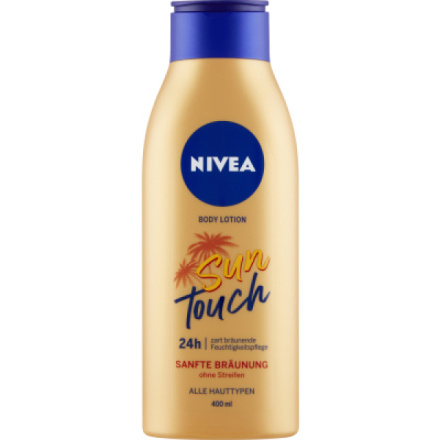 Nivea Sun Touch tónovací tělové mléko, 400 ml