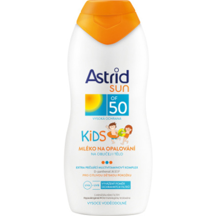 Astrid Sun Kids OF 50 dětské mléko na opalování, 200 ml