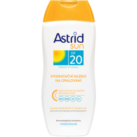 Astrid Sun OF 20 hydratační mléko na opalování, 200 ml