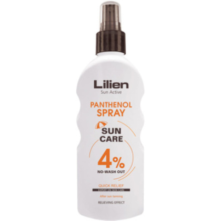 Lilien Sun Active 4%  panthenol sprej po opalování, 200 ml