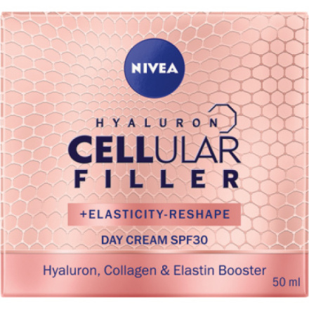 Nivea Hyaluron Cellular Filler Elasticity remodelační denní krém OF30, 50 ml