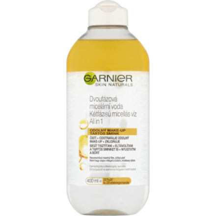 Garnier Skin Naturals micelární voda s olejem, 400 ml