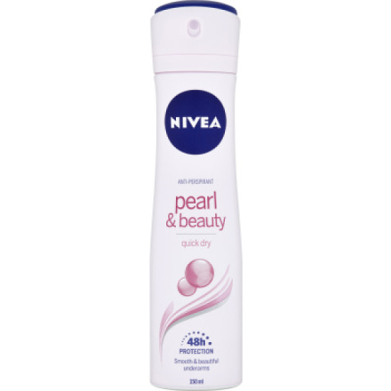 Nivea Pearl & Beauty, deodorant pro ženy, ochrana 48 h., deosprej 150 ml