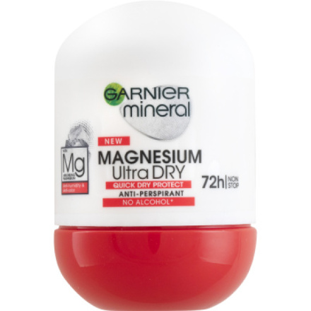 Garnier Mineral Magnesium roll-on kuličkový antiperspirant, 50 ml