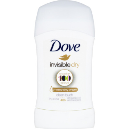 Dove antiperspirant Invisible Dry, 40 ml deostick