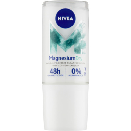 Nivea Magnesium Dry kuličkový deodorant roll-on 50 ml