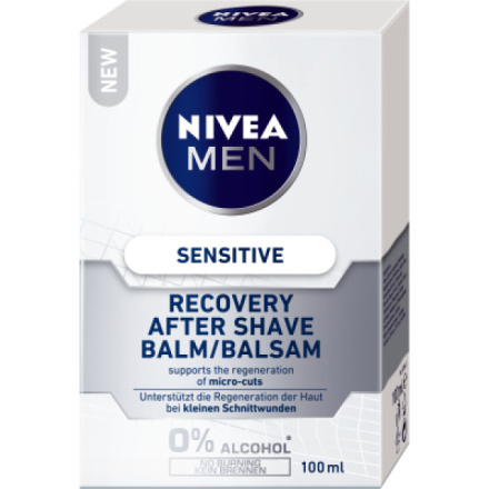 Nivea Men Sensitive Recovery balzám po holení, 100 ml