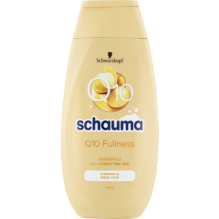 Schauma Q10 Fullness šampon pro řídnoucí a slabé vlasy, 250 ml