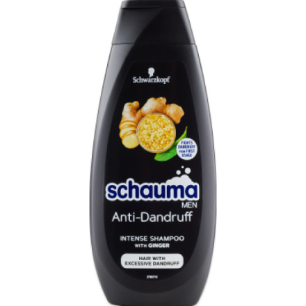 Schauma Men Intensive Anti-Dandruff X3 šampon proti lupům, 400 ml