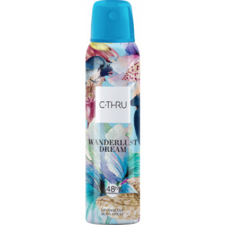 C-Thru Wonderlust Dream dámský deodorant sprej, 150 ml