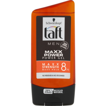 Taft Men Maxx Power Gel gel na vlasy, 150 ml