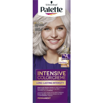 Schwarzkopf Palette Intensive Color Creme barva na vlasy, Zářivě Stříbřitě Plavý 9.5-21